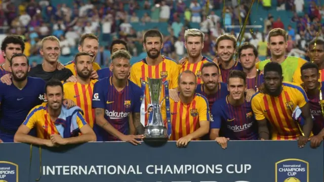 "Барселона" перемогла у Міжнародному кубку чемпіонів
