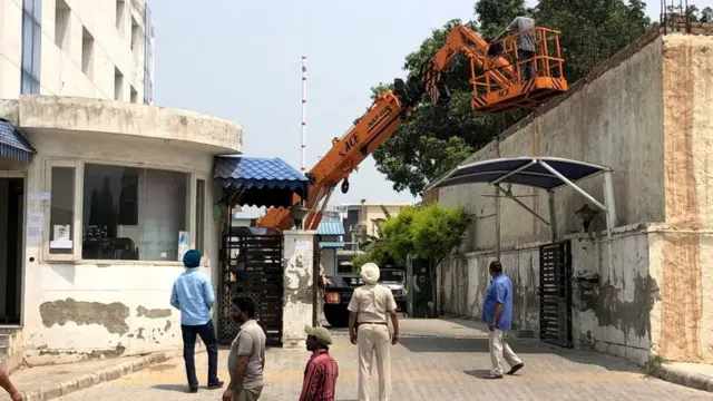 पंजाब, मोहाली में विस्फोट