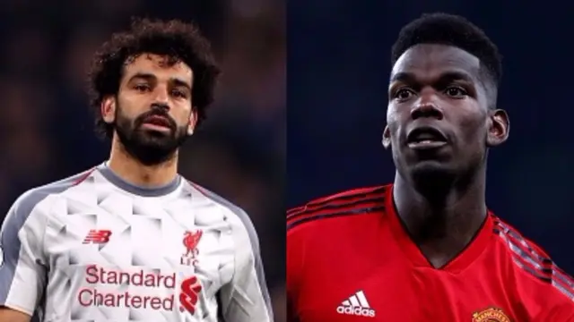 Pogba na Salah