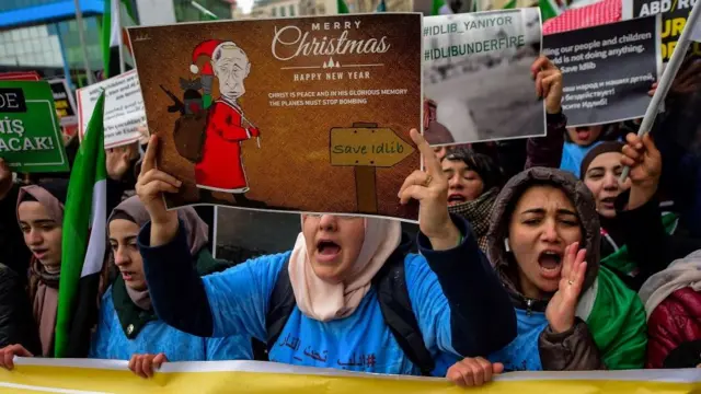 протест в Стамбуле