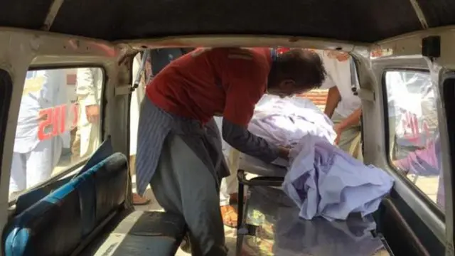 حادثہ، کراچی، ایدھی