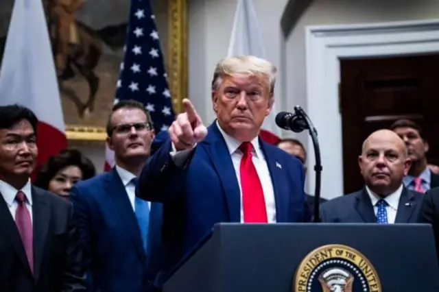 ABŞ prezidenti Donald Trump Türkiyənin hərəkatına dair açıqlama yayıb.