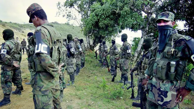 Paramilitares formados