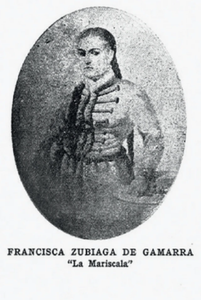 Francisca Zubiaga de Gamarra, La Mariscala. Elvira García y García. La mujer peruana a los largo de los siglos (1935)