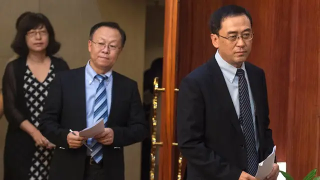 中国医科大学附属第一医院在刘晓波去世后，举行记者会