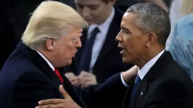 Trump e Obama