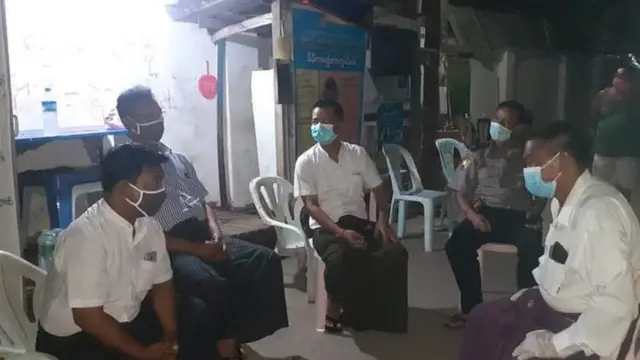 ခဝဲခြံ ၂ လမ်းကို အသွားအလာကန့်သတ်ထားပါတယ်။