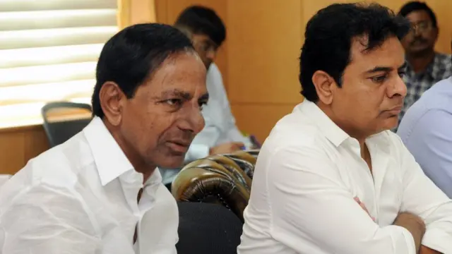 కేసీఆర్, కేటీఆర్