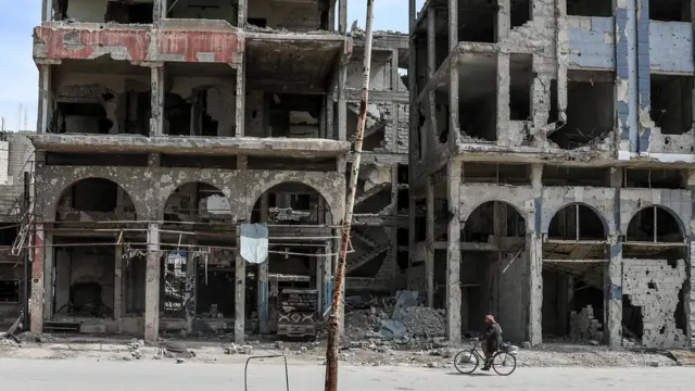 Prédios destruídosdeposito minimo casas de apostasGhouta Oriental