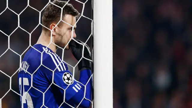 Akinfeev en un partido de la Liga de Campeones.