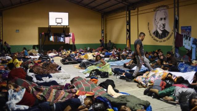 Caravana de migrantes la mujer que fue violada por pandilleros en