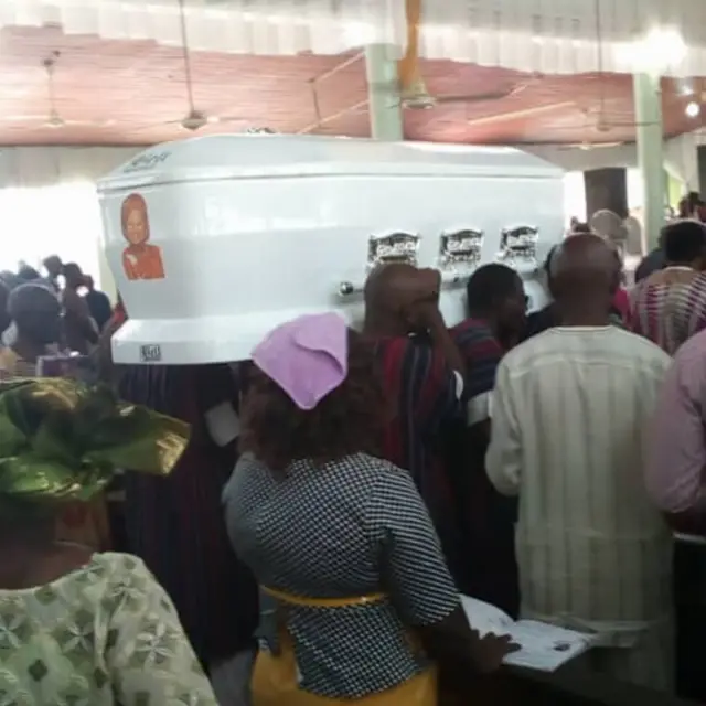 Posi ti wọn fi gbe oku Funke Olakunrin