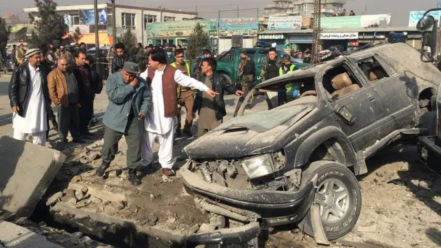 Взорванная машина