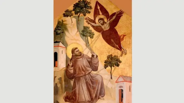 لوحة "وسم جسد القديس فرانسيس بجروح المسيح"