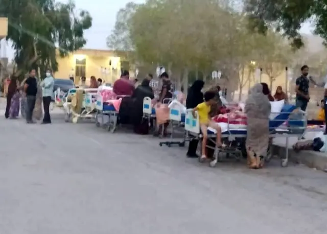 بندر خمیر - زلزله