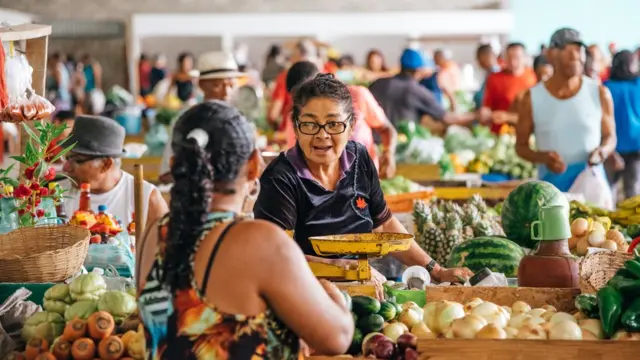 Feira no Brasil