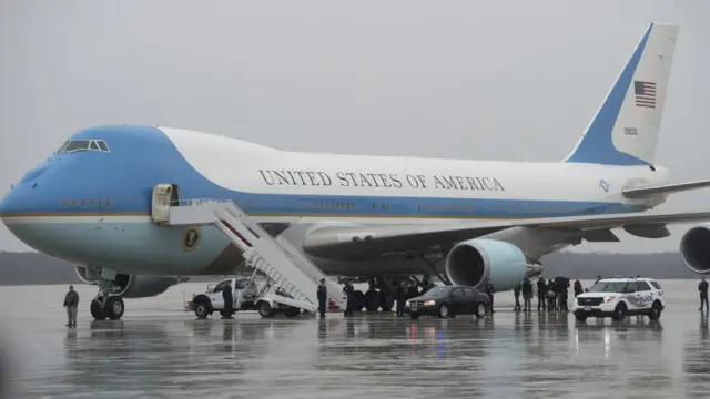 Air force one 747 2025