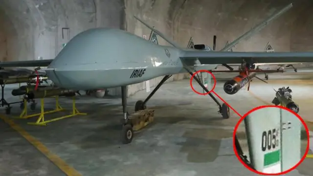 پنجمین فروند از کمان ۲۲ مجهز به موشک کروز حیدر-۱ و موشک ضدزره شفق در پایگاه پهپادی ۳۱۳ ارتش