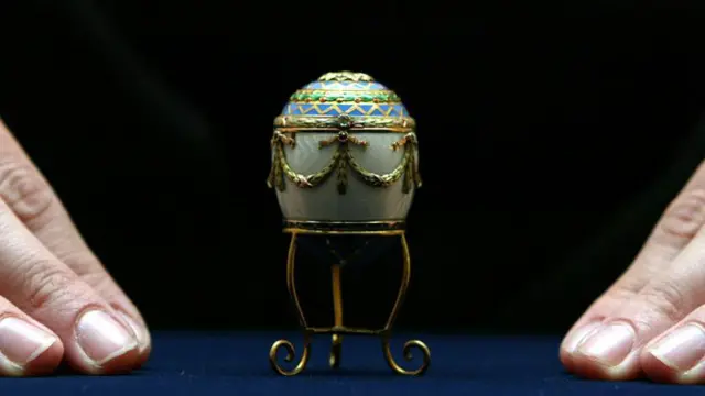 Huevo de Fabergé.