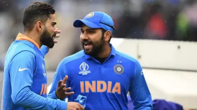 క్రికెటర్లు విరాట్ కోహ్లీ, రోహిత్ శర్మ