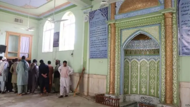 कंधार मस्जिद में हमला