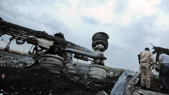 На месте крушения