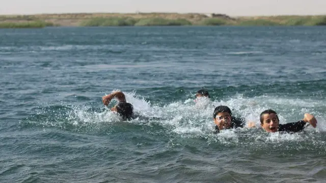 IŞİD videosundan bir görüntü.