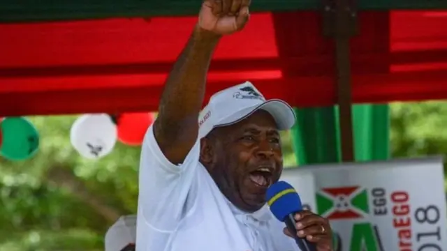 Evariste Ndayishimiye ni mshirika wa karibu wa rais wa aliyekuwa rais wa Burundi Pierre Nkurunziza