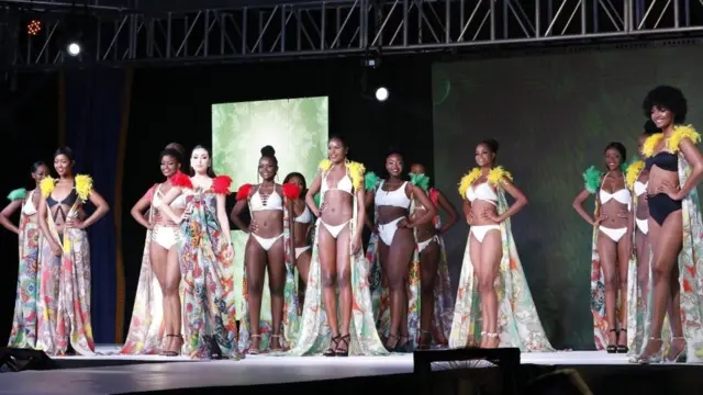 Contestants for Miss Africa