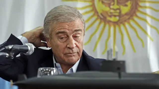 El ministro de Defensa argentino, Óscar Aguad.