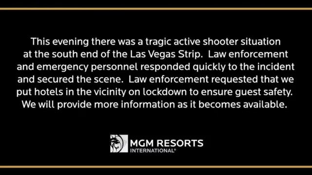 Pengumuman dari Mandalay Bay Resorts