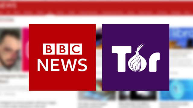 Логотипы Би-би-си и браузера Тор