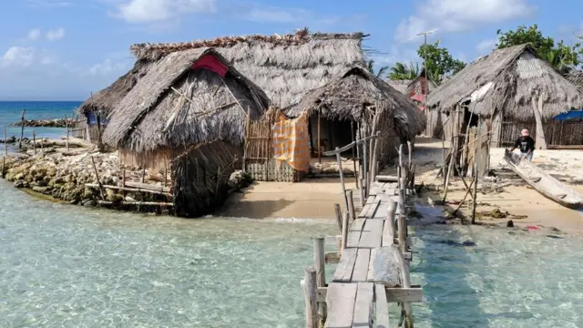 聖布拉斯群島上的建築物