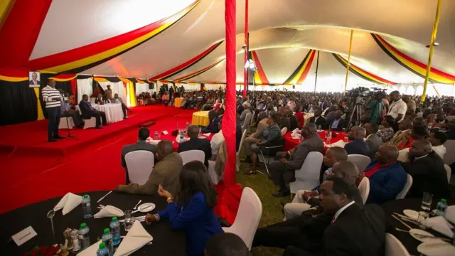 Mkutano wa wanachama wa Jubilee uliofanyika katika Ikulu ya rais