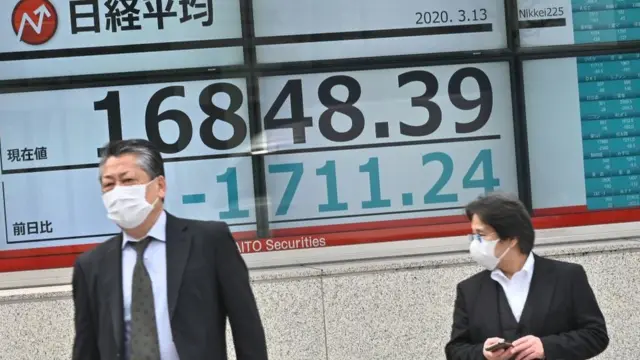بازار سهام ژاپن امروز با سقوط شش درصدی همراه بود