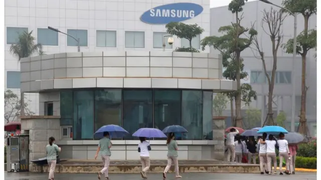 Công nhân Samsung Việt Nam