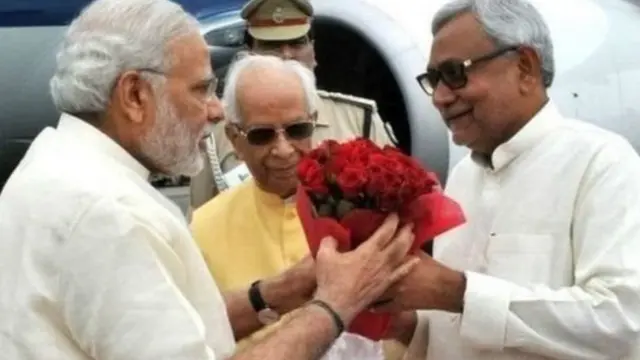 नीतीश कुमार और मोदी