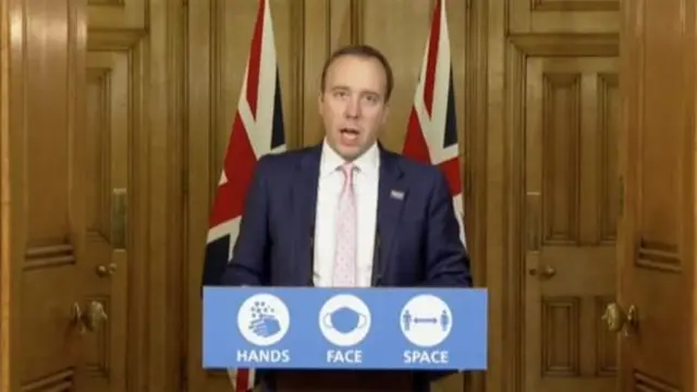 แมตต์ แฮนค็อก รมว.สาธารณสุขสหราชอาณาจักร