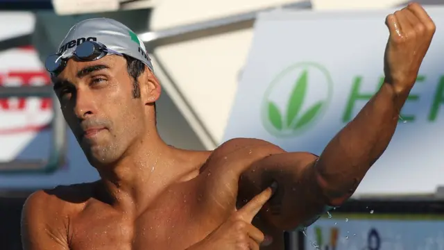 Magnini aseguró que se había enamorado de uno de los delfines.