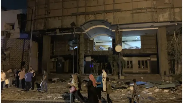 واجهة مبنى المعهد القومي للأورام