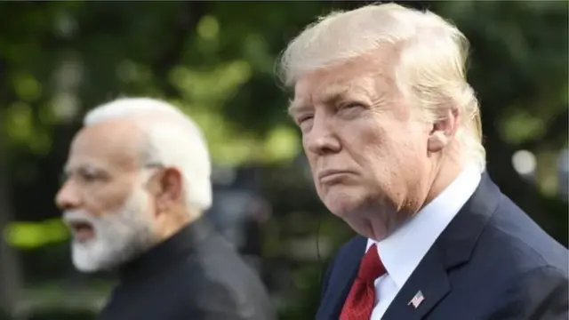 ट्रंप और मोदी