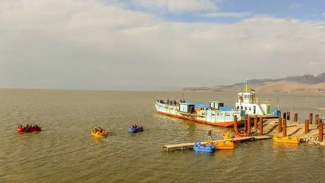 دریاچه ارومیه فروردین ۹۸