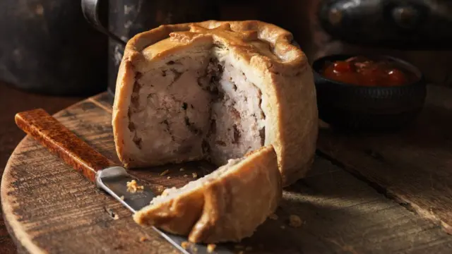 Пирог с дичью.