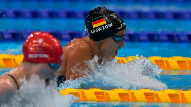 کرازو قهرمان ۱۰۰ متر قورباغه در کلاس SB۱۳ پارالمپیک توکیو شد