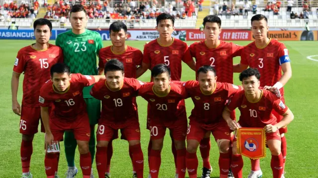 Đội hình Việt Nam khi gặp Iran hôm 12/1 tại Abu Dhabi