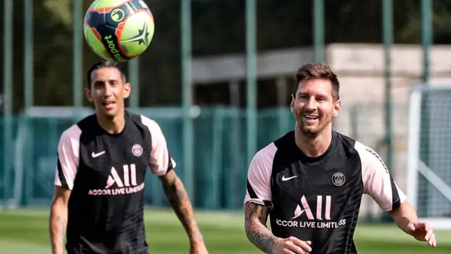 Di María y Messi