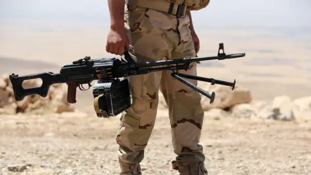 Irak'ta silahlı güçler