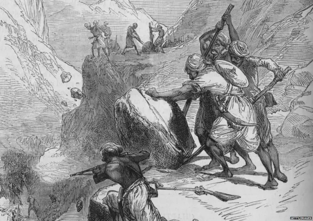 લુસાઈ હિલ્સમાં બ્રિટિશ