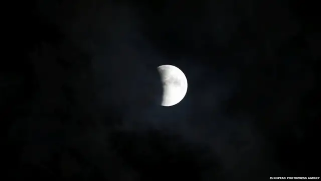 चंद्र ग्रहण, पूर्ण चंद्र ग्रहण