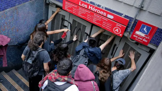 Protestos no Chile